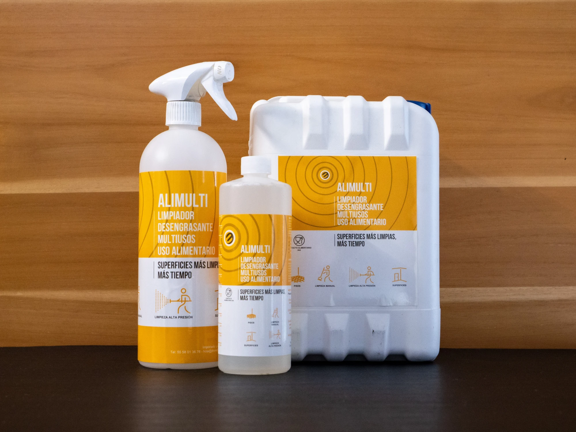 Alimulti: Limpiador desengrasante grado alimenticio
