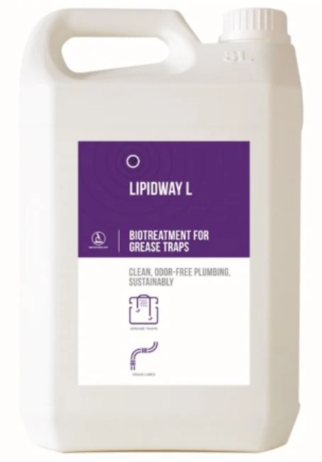 Lipidway L: Biotratamiento para trampas de grasa